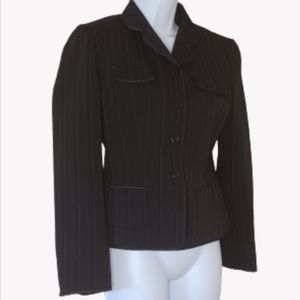 Tahari Pinstripe blazer, sz 4P